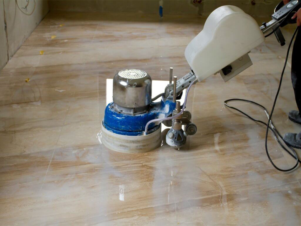 Refinishing Stone floor